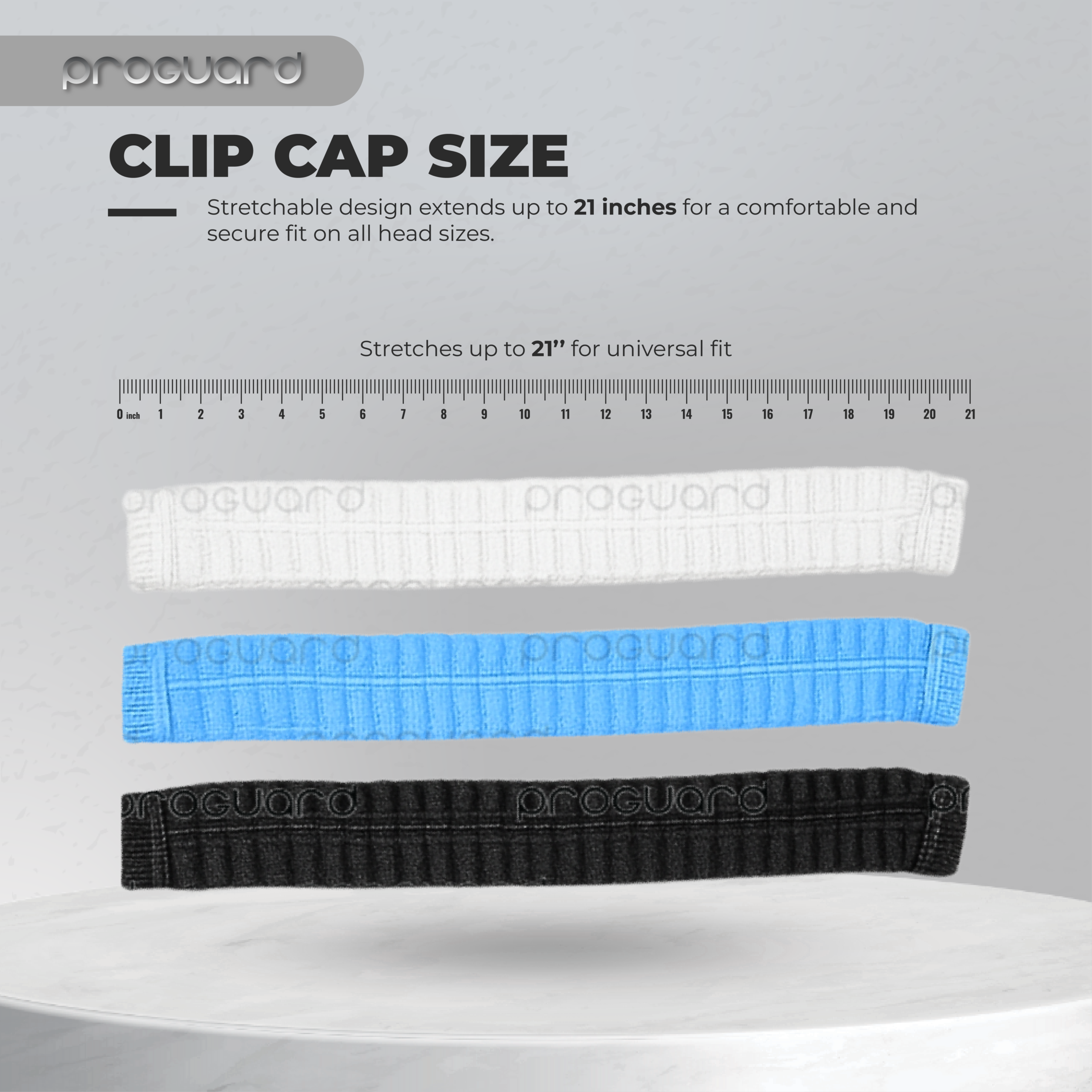 Proguard Non Woven Clip Cap - Image 6