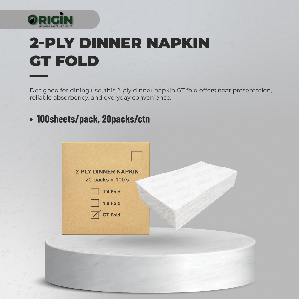 Origin Dinner Napkin - 2 ply - Image 2