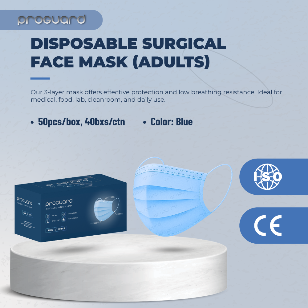 Proguard 3 ply Surgical Mask - Image 3