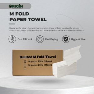 Origin M-Fold Paper Towel - 2 Ply